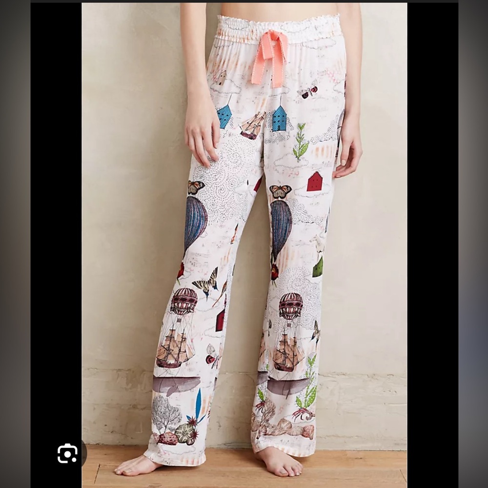 Anthropologie Sarah Ogren Wonderlust Sleep Pants